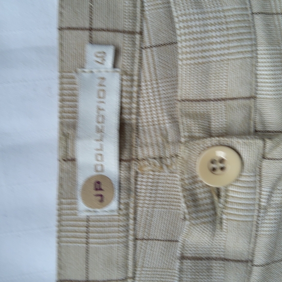 JP Collection Cuffed Check Stretch Trouser- Sz. 40/8 - Picture 6 of 8